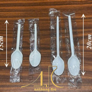 muỗng nhựa có màng bọc 20 cm