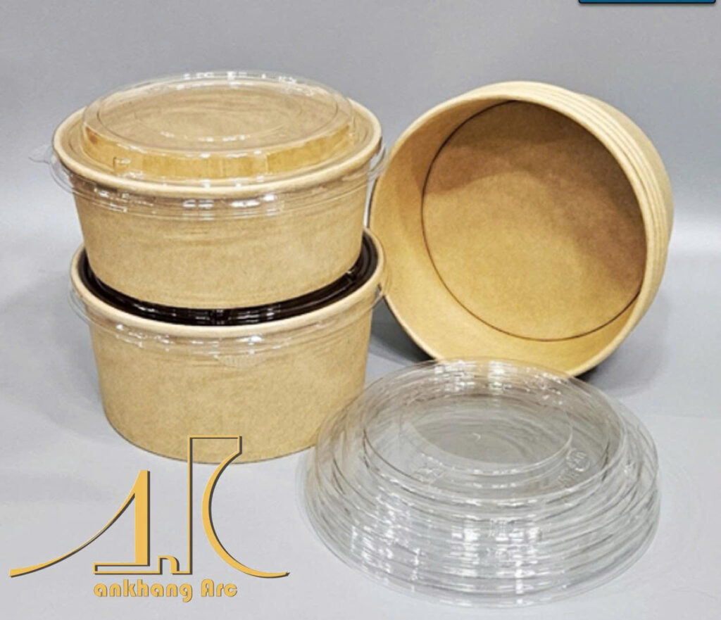 TÔ GIẤY 1000 ML NÂU tÔ giẤy 750 ml lÙn