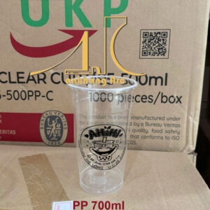 ly nhựa pp 360ml Ø95 Đế bằng