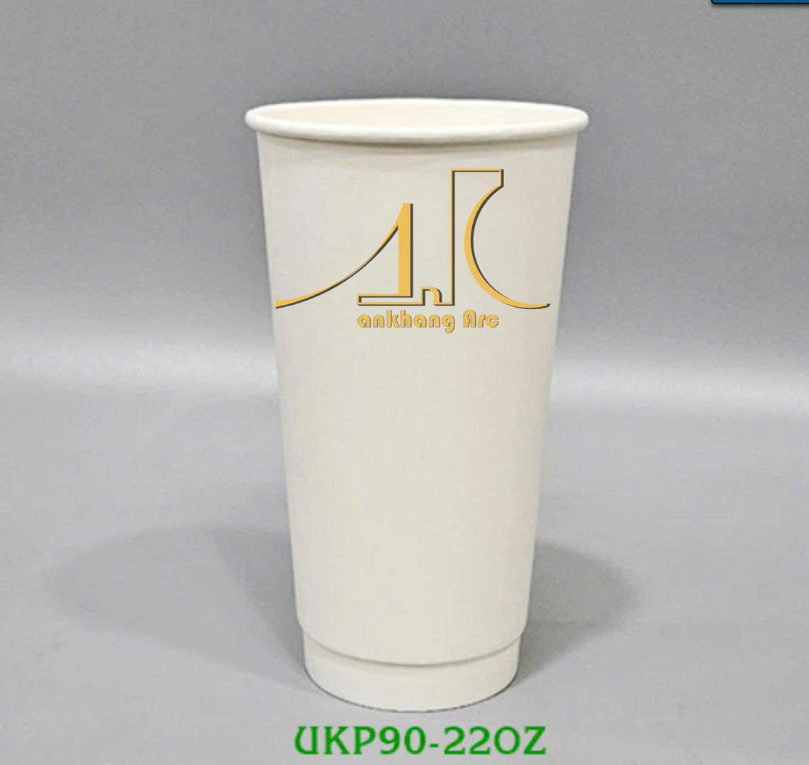 ly giẤy kraft 22oz(~700ml) 265gsm trắng ly giẤy kraft 22oz(~700ml) 265gsm trắng