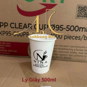 ly giẤy kraft 12oz(~360ml) 265gsm trắng