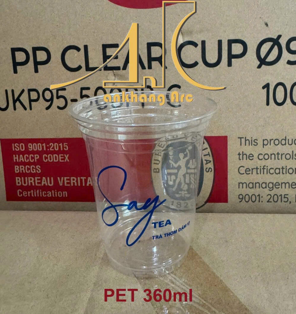 ly nhựa pet lÙn 500ml Ø98